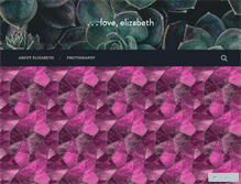 Tablet Screenshot of loveelizabethtravels.com